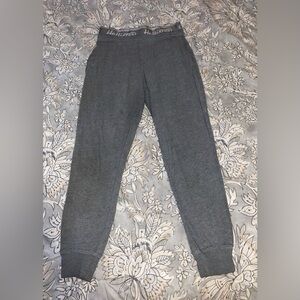 size M grey hollister sweatpants